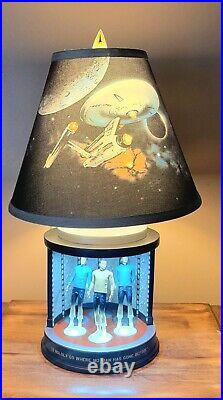 Star Trek Transporter Lamp #A0496 The Bradford Exchange 16.75 RARE NEW