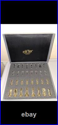 Star Trek Tri-Dimensional Chess Set 1994 Vintage Official