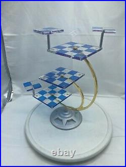Star Trek Tri Dimensional Chess Set Franklin Mint Original 1994 Complete