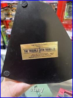 Star Trek Trouble with Tribbles Diorama By Franklin Mint