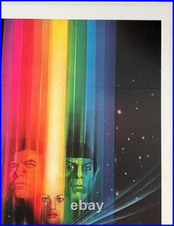 Star Trek US 1 Sheet Advance Original Film Poster 27x41 LINEN BACKED 1979