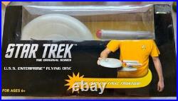 Star Trek USS Enterprise Flying Disc ThinkGeek Original Series Discontinued
