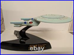Star Trek USS Enterprise Lighted Figurine Featuring The Voice Of Picard Music Star Trek USS Enterprise Lighted Figurine Featuring The Voice Of Picard Music