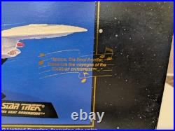 Star Trek USS Enterprise Lighted Figurine Featuring The Voice Of Picard Music Star Trek USS Enterprise Lighted Figurine Featuring The Voice Of Picard Music