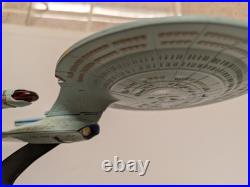 Star Trek USS Enterprise Lighted Figurine Featuring The Voice Of Picard Music Star Trek USS Enterprise Lighted Figurine Featuring The Voice Of Picard Music