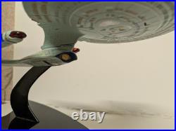Star Trek USS Enterprise Lighted Figurine Featuring The Voice Of Picard Music Star Trek USS Enterprise Lighted Figurine Featuring The Voice Of Picard Music