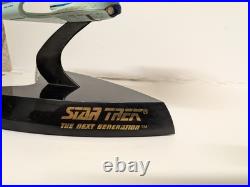 Star Trek USS Enterprise Lighted Figurine Featuring The Voice Of Picard Music Star Trek USS Enterprise Lighted Figurine Featuring The Voice Of Picard Music