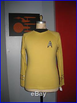 Star Trek Uniform Shirt original Serie 60er Kirk, Spock, Scotty superdelux