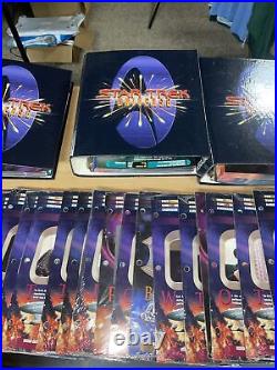 Star Trek Universe RARE COMPLETE SET 950 Pages 5 Binders With Bunch Sealed