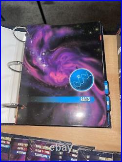 Star Trek Universe RARE COMPLETE SET 950 Pages 5 Binders With Bunch Sealed