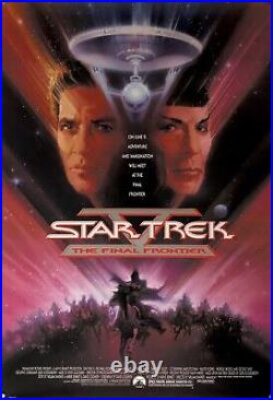 Star Trek V The Final Frontier (1989)- Original US One sheet