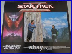 Star Trek V The Final Frontier'89 Original US Lobby Cards (x6) (14 by 11 inch)