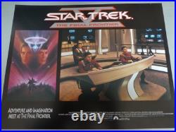 Star Trek V The Final Frontier'89 Original US Lobby Cards (x6) (14 by 11 inch)