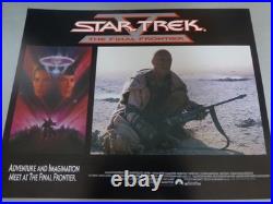 Star Trek V The Final Frontier'89 Original US Lobby Cards (x6) (14 by 11 inch)