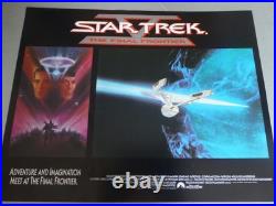 Star Trek V The Final Frontier'89 Original US Lobby Cards (x6) (14 by 11 inch)