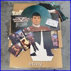 Star Trek V The Final Frontier STANDEE Captain Kirk Movie Cardboard Promo Pt. 1