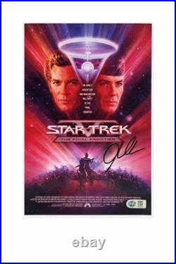 Star Trek V The Final Frontier Signed 11x17 Poster William Shatner
