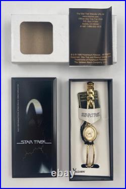 Star Trek Valdawn 2124 Ladies Starfleet Logo Watch New with Original Box 1998