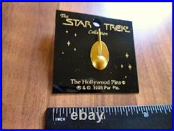Star Trek Vintage 90s Pin Badge + Keychain Collection, Downpace, Hollywood Pins