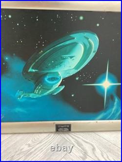 Star Trek Voyager Bcc-74656 Print On Canvas Framed Ltd Ed 1/1080 @babb#AA Star Trek Voyager Bcc-74656 Print On Canvas Framed Ltd Ed 1/1080 @babb#AA