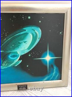 Star Trek Voyager Bcc-74656 Print On Canvas Framed Ltd Ed 1/1080 @babb#AA Star Trek Voyager Bcc-74656 Print On Canvas Framed Ltd Ed 1/1080 @babb#AA