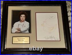 Star Trek Voyager Kate Mulgrew Signed Original Photo & Artwork Award Painting