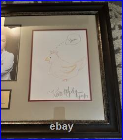 Star Trek Voyager Kate Mulgrew Signed Original Photo & Artwork Award Painting