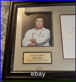 Star Trek Voyager Kate Mulgrew Signed Original Photo & Artwork Award Painting