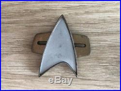 Star Trek Voyager Original Movie Film TV Communicator Badge