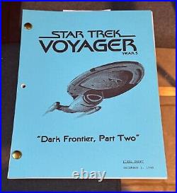 Star Trek Voyager Script Season 5 Dark Frontier Part 1 & Part II