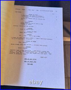 Star Trek Voyager Script Season 5 Dark Frontier Part 1 & Part II