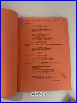 Star Trek Voyager Season 6 Ep2-7 Genuine 6 Script Lot withCrew Annotation Inc. COA