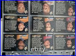 Star Trek Voyager Series 1 Master Set & Binder Rare Holo 115 Cards