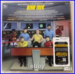 Star Trek WILLIAM SHATNER Signed 12' Vinyl Record Soundtrack Album JSA