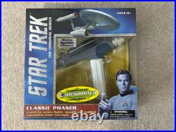 Star Trek White Handle Phaser Diamond EEC New In Box Mint