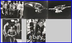 Star Trek William Shatner / Leonard Nimoy Five Original USA B&w Movie Stills