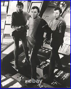 Star Trek William Shatner / Leonard Nimoy Five Original USA B&w Movie Stills