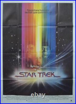 Star Trek William Shatner / Leonard Nimoy Original Large French Movie Poster