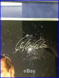 Star Trek William Shatner & Leonard Nimoy Signed 16x20 Photo CUSTOM FRAMED