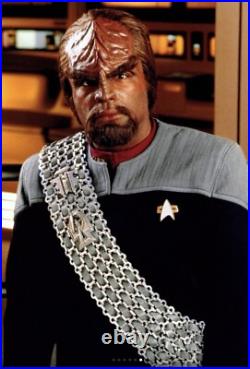 Star Trek Worf Sash with Original Emblems DS9 TNG
