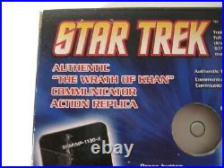 Star Trek Wrath of Khan Communicator RARE Diamond Select Toys 2010 NEW MIB