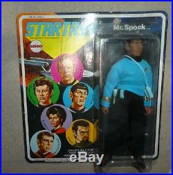 Star Trek original Mego 8 figure sealed SPOCK 1976 kirk Mc coy