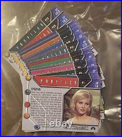 Star Trek original series Season One Chase Set Profiles, Complete 29 Cards