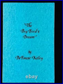Star Trek's DeForest Kelley The Big Bird's Dream Signed 1st Edition 1977
