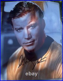 Star Trek signed autograph Kirk With Signed COA