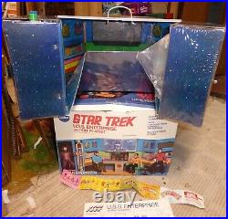 Star trek Mego Bridge playset Boxed complete 1974 + 5 figure enterprise 8