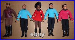 Star trek Mego Bridge playset Boxed complete 1974 + 5 figure enterprise 8