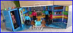 Star trek Mego Bridge playset Boxed complete 1974 + 5 figure enterprise 8