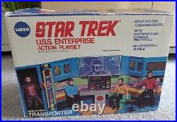 Star trek Mego Bridge playset Boxed complete 1974 + 5 figure enterprise 8