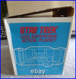 Star trek Mego Bridge playset Boxed complete 1974 + 5 figure enterprise 8 Star trek Mego Bridge playset Boxed complete 1974 + 5 figure enterprise 8